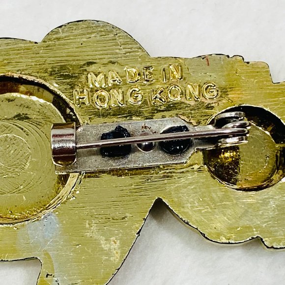 Two Vintage Christmas Brooches - Penguin & Snowman - Picture 5 of 8